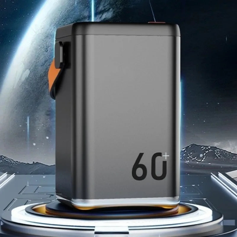 45W 60000mAh Fast Charging Power Bank Large Capacity Safe Portable Power Supply for Camping and Emergency Energy Storage