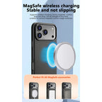 Magnetic PU Leather Phone Case For iPhone 18 17 Pro Max 16 15 14 Plus 13 Air For Magsafe Wireless Charging Shockproof Cover