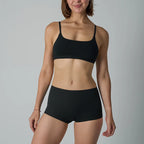 Cotton Bralette Seamless Breathable Underwears Lingerie Sets for Women's Fitness Sports Bras Panties Ladies No Bra Pad Intimate