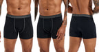4pcs/pack Boxer Briefs Men's Panties Letter Man Underwear Solid Color Cotton Men Underpants Sexy Undrewear Shorts BONITOS Brand