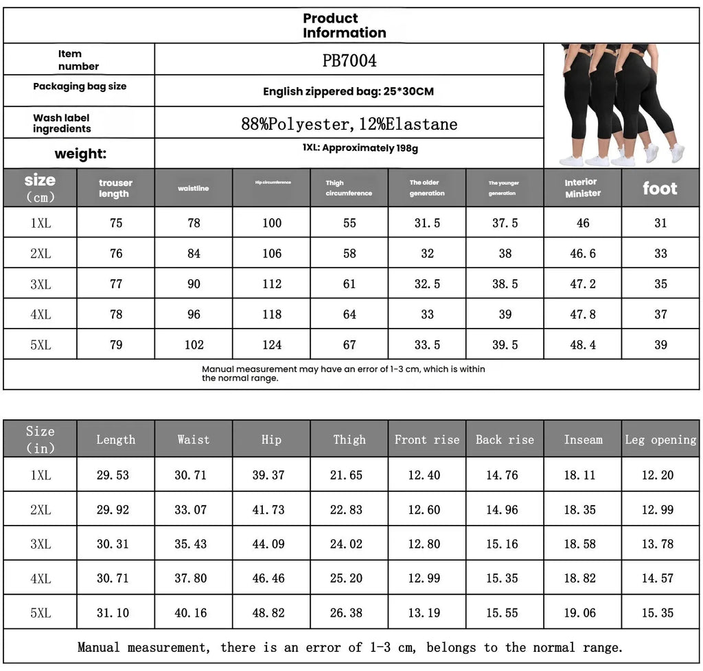 Women High Waist Plus Size 7/8 Yoga Leggings with Pockets Milk Silk Breathable Sport Women's pantss Base Leggings for Fitness