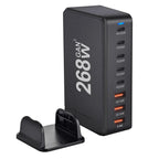 New 268W/240W GAN Gallium Nitride USB TypeC Multi-port Desktop Travel Charger With Power Adapter PD Charger Office Home Charger
