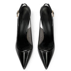 Summer Women High Heeled Shoes for Woman's Pointed Toe Ankle Thin Heels Mixed Colors Pumps Sexy Lady Patent Leather Party Shoes