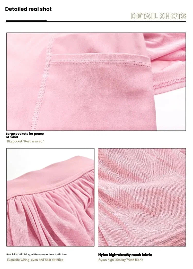 Fashion Mesh Pleated Sports Skirt Anti-Peek Short Skirt Running Fitness Badminton Tennis Skirt Sexy Clothes For Women