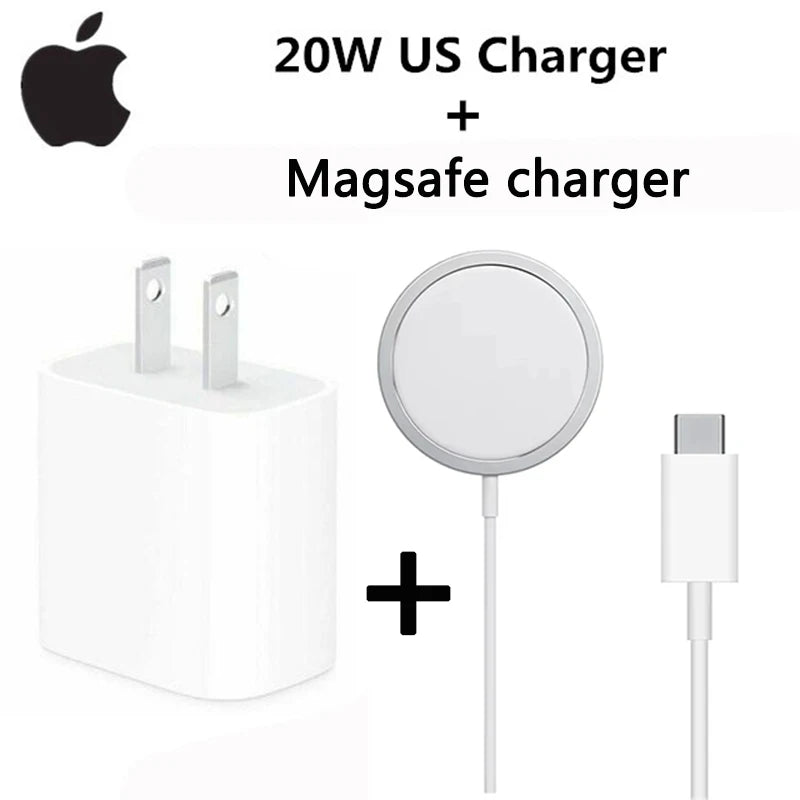 Original 20W USB-C Power Adapter For iphone 17 16 15 14 13 mini Pro Max Type C fast charger for Apple Cable for iPhone 12 Plus