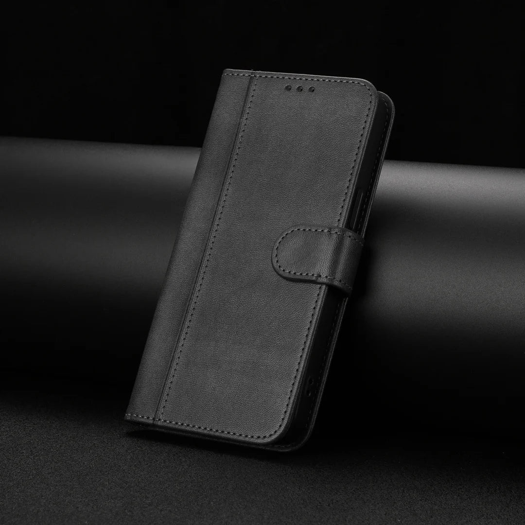 Leather Magnetic Flip Wallet Case For Redmi Note 15 Pro Plus 15 Pro 15 14 Pro Plus 14 Pro 14s 14 Phone Book Case Cover