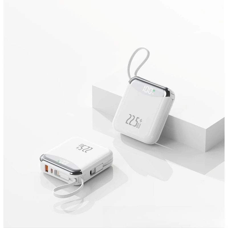 CCC Certification 22.5W 20000mAh Mini Power Bank Fast Charge Powerbank External Battery for iPhone Xiaomi Huawei Samsung