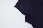 Hugcitar Women'S Fashion Short Sleeve Solid Polo Neck Buttons Sexy Crop T-Shirt Top Summer Female Clothes Streetwear Holiday