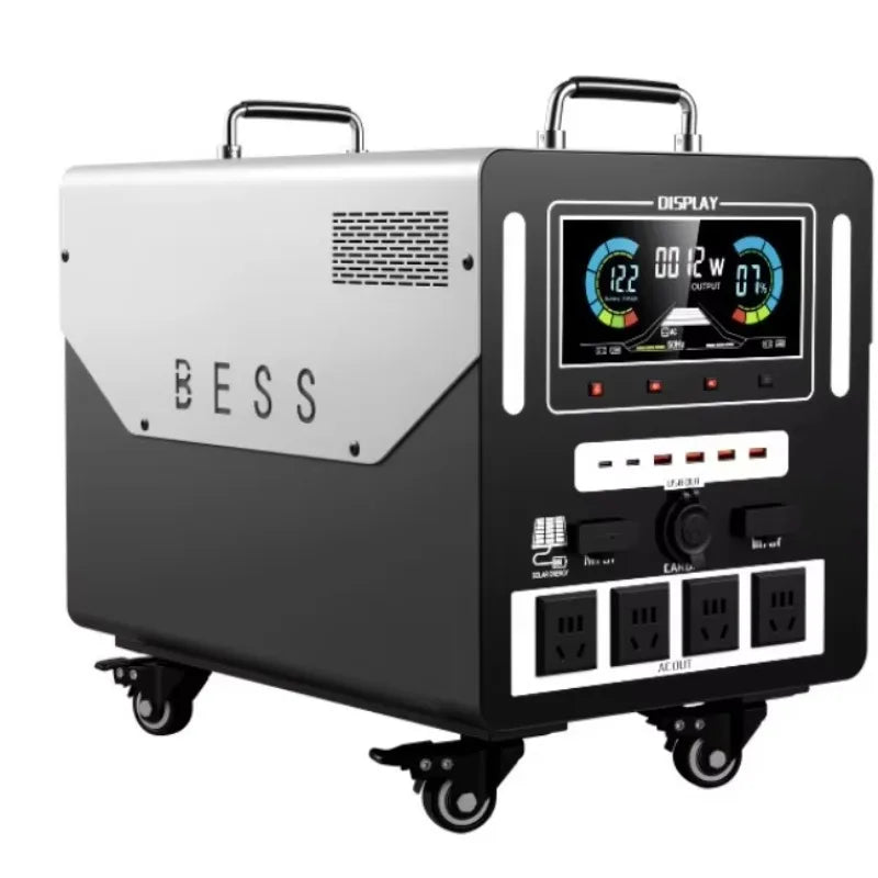 Large Capacity Portable Power Station 220V High Power Outdoor Camping Emergency Backup Power Supply For Home And Travel