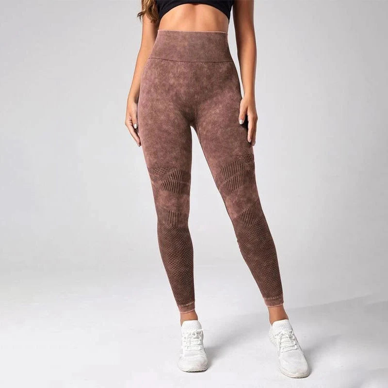 High Waist Seamless Yoga Pants for Women Quick Dry Running Gym Leggings Fitness Tights Leggings Athletic Workout Running Crops