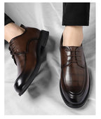 Business Formal British Style Casual Commuting Style Commuting Shoes Wedding Groom Shoes Leather Shoes Men's Four Seasons