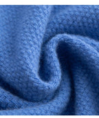 Autumn And Winter 100% Pure Wool Men's Round Neck Thick Solid Color Sweater Business Casual Knitting Bottoming Shirt