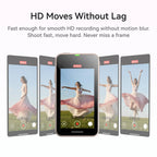 TELESIN Magnetic Phone Selfie Monitor Screen Vlog Selfie For iPhone Android Iphone Wireless Remote for MagSafe ZOOM Control