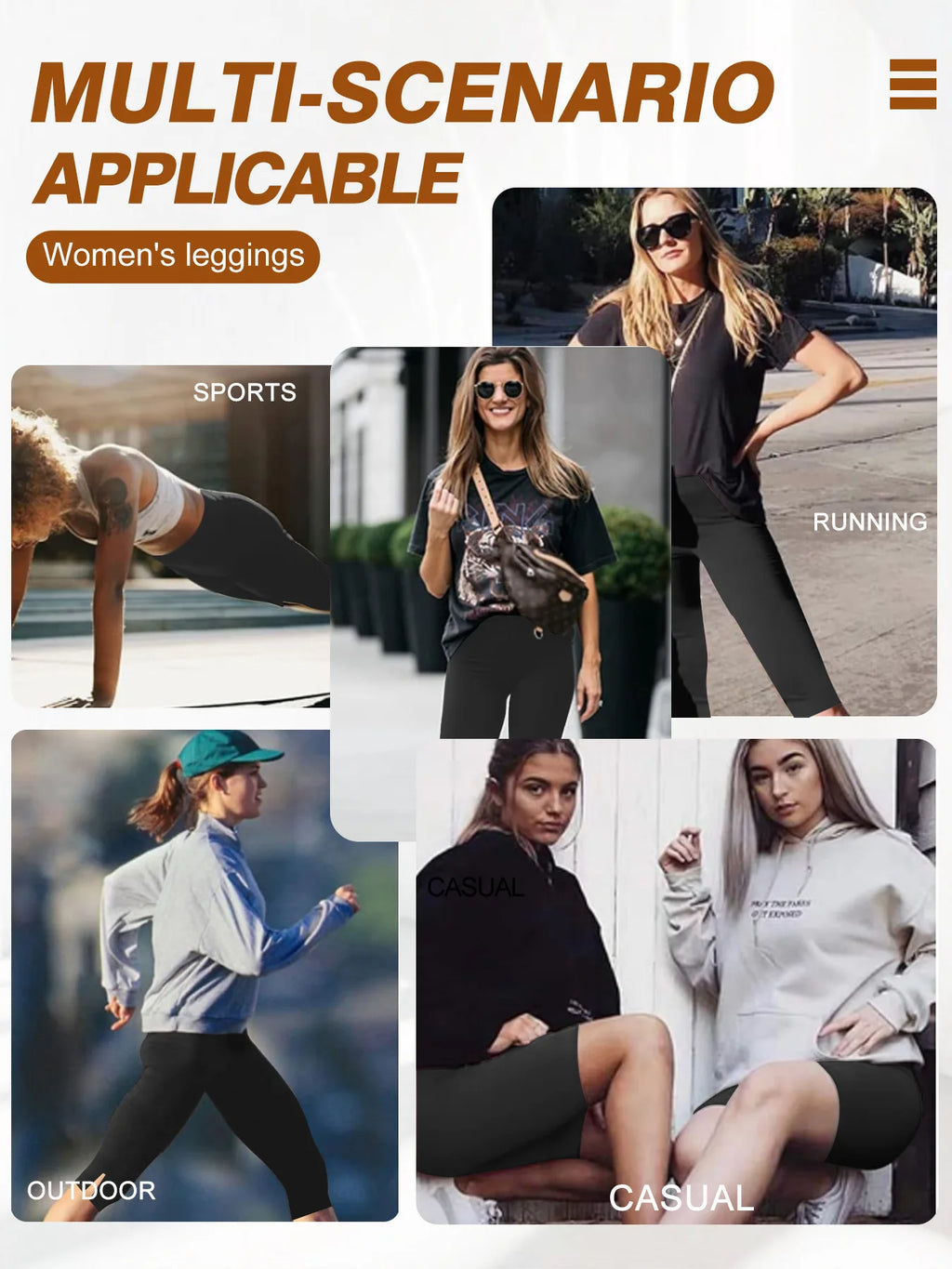 Women's High-Waisted Seven-Point Leggings Summer Thin Stretchy Fitness Sports Yoga Pants Wearable Outdoor