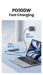 UGREEN USB C HUB 10Gbps 4K60Hz HDMI USB3.2 PD100W USB Splitter for Laptop Macbook Pro Air iPad Phone Android Docking Station
