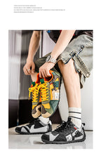 Men's Breathable Casual Sneakers Luxury Trainer Fashion Loafers Comfortable Running Shoes for Male