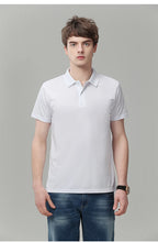 Sports quick-drying polo shirt Custom printed logo lapel cheap advertising T-shirt Marathon running embroidered pattern diy