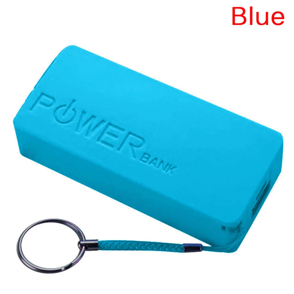 Portable Power Bank for 18650 Battery 2 Slot Charger Case Cover DIY Mobile Storage Box General Charger