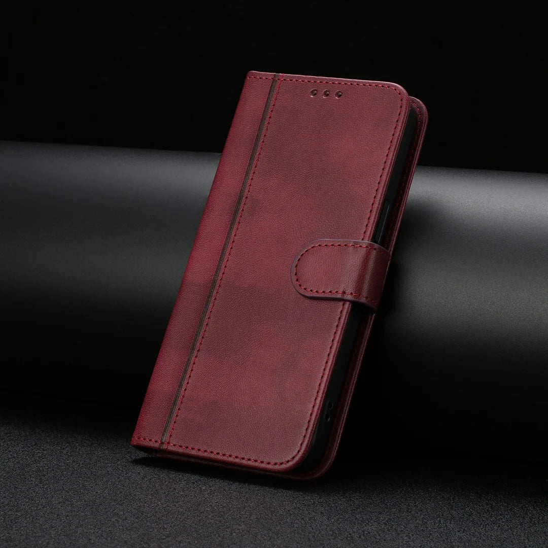 Leather Magnetic Flip Wallet Case For Redmi Note 15 Pro Plus 15 Pro 15 14 Pro Plus 14 Pro 14s 14 Phone Book Case Cover