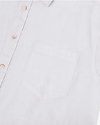 Men's Cotton Linen Short Sleeve Shirt Casual Button Down Shirt with Pocket Summer Beach Breathable Loose Tops Large size S-6XL
