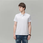 Sports quick-drying polo shirt Custom printed logo lapel cheap advertising T-shirt Marathon running embroidered pattern diy