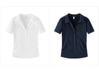 Semir Women Polo Shirt Short Length Ruched Slim Fit Standard Shoulder Cool Feeling 2026 Summer Temperament Versatile Fashion Top
