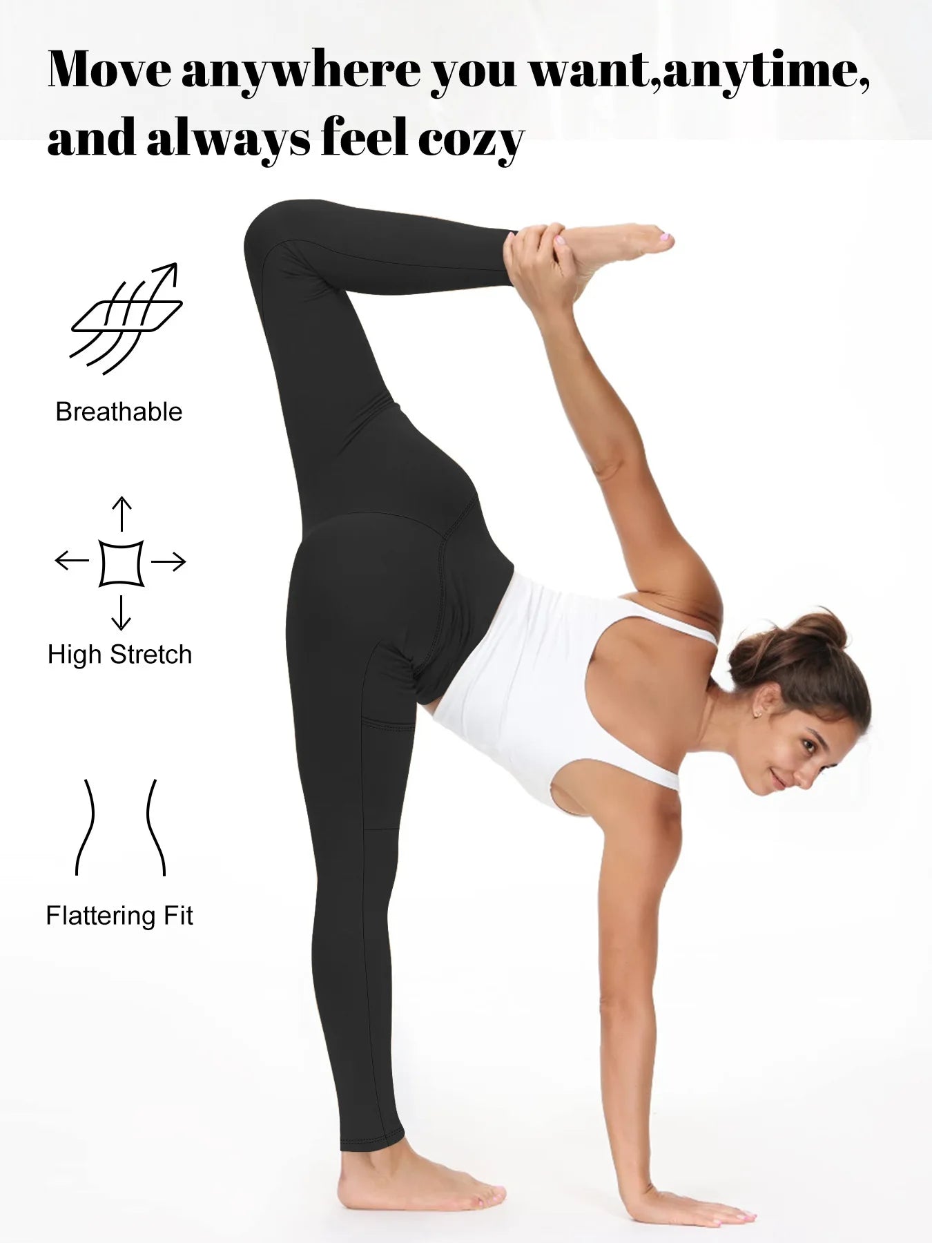 High Waist Plush Leggings Warm Leopard Print Yoga Pants Milk Silk Bare-Feel Leggings for Spring/Autumn