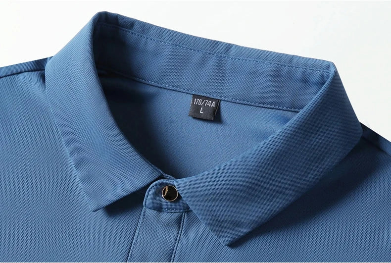 Summer Plus Size 7xl 8xl 9xl Polo Shirt Men Quick Dry Ice Silk Breathable Polo Men's Oversize Business Polo Shirt Brand Clothing