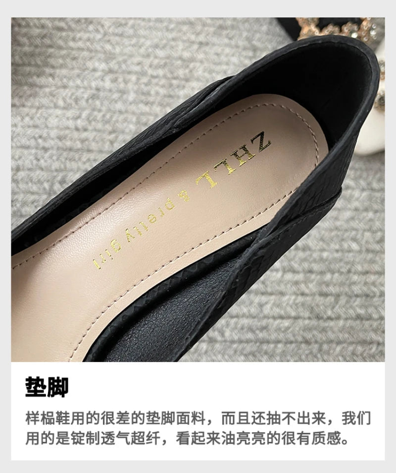Beige Pointed Toe Kitten Heel Pumps Slip On Dress Shoes Comfortable Non Slip For Business Office Wedding Party Daily Wear  New
