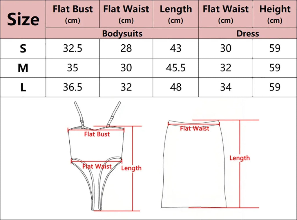 Elegant Hot Sexy Lingerie See Through Bodysuit Half Dress 2PC Set Seductive Splicing Party Queen Costume Erotic Underwear