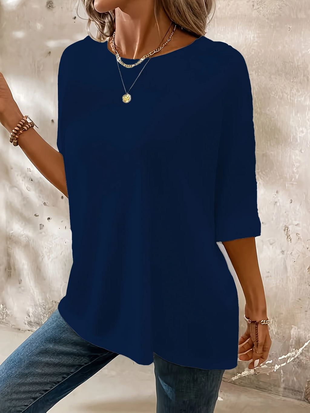 Plus Size Women's Oversized Casual T-Shirt Loose Fit Comfortable Everyday Top