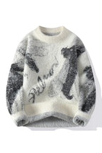 2024 Winter Sweaters for male men thick O-neck sweater men Student youth sweaters autumn Men's wool Casual Knitwear Pullover