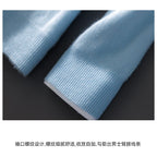 Autumn And Winter New 100 Pure Wool Sweater Men's POLO Collar Button Loose Pullover Sweater Cashmere Knitted Bottoming Shirt