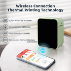 MarkLife P15 Thermal Label Printer Mini Portable Wireless Bluetooth-compatible Labeling Sticker Machine for Home Office