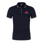 Men'S Summer Casual Breathable Comfortable Polo Shirt Solid Color High Quality Short Sleeve T-Shirt For GSXR GSX-R