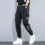 Fashion Multiple Models New Multi Pocket Drawstring Pants Men's Casual Cargo Pants Summer Outdoor Hip Hop Sweatpants Men Women