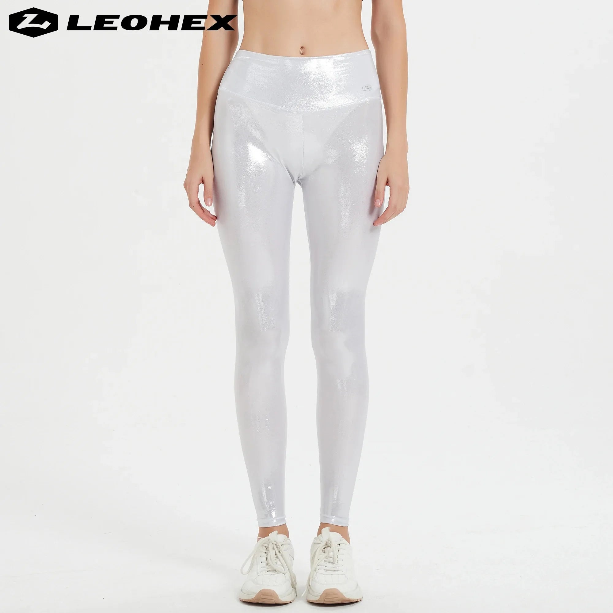 LEOHEX High Waist Yoga Leggings for Women, Breathable Fitness Running Pants, Workout Gym Sports Trousers