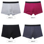 6pcs/Set Black Boxer Men Underwear Bamboo Men's Panties Shorts Breathable Underpants Man Comfortable Sexy Boxers & Briefs Men