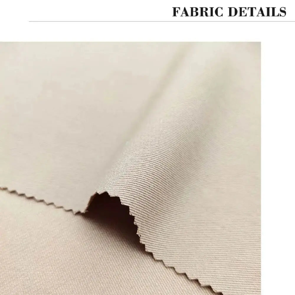 Formal Men's Suit 3pcs White Jacket Pants with Khaki Vest Slim-Fitting Parent-Child Custom Set for Wedding Prom Birthday Party