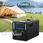 220V Portable Power Station Large Capacity Solar Generator For Outdoor Camping Travel Home And Emergency Backup Use Lifepo4