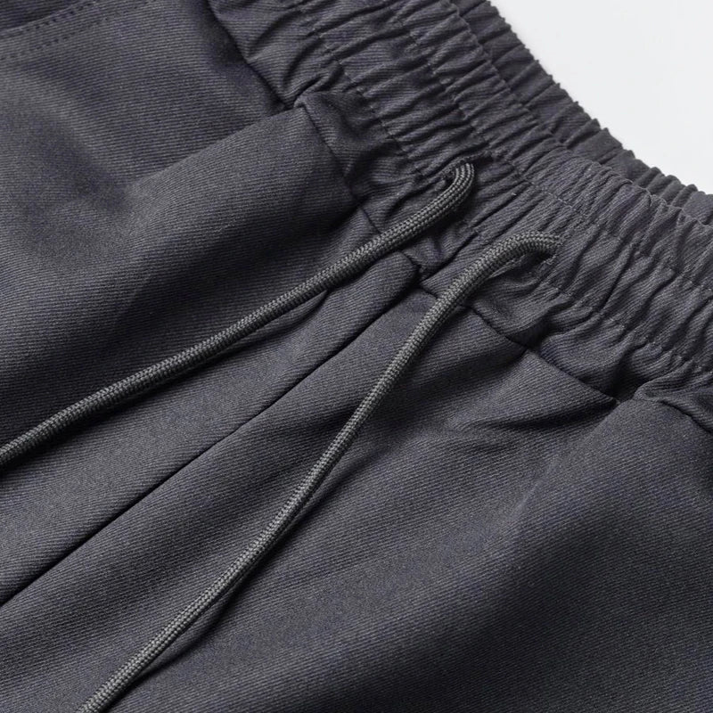 Men's Tactical Cargo Pants Multi Pocket Straight Leg Drawstring Waist Outdoor Hiking Work Casual Daily Street Travel Trousers