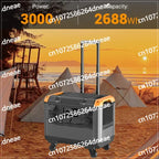 3000W Portable Power Station 2000W 1000W Solar Generator 600W LiFePo4 Batteries 220V Energy Storage Supply Camping Campervan RV