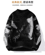 2024 Winter Sweaters for male men thick O-neck sweater men Student youth sweaters autumn Men's wool Casual Knitwear Pullover