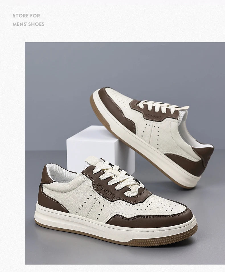Men's fashion casual shoes four season soft-sole non-slip breathable outdoor walking shoes youth lightweight sports running shoe