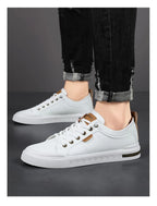 Men'S New Low Top Casual Sneakers Korean Style Versatile Dad Shoes Soft Sole Comfortable Lightweight Platform Shoes For Daily