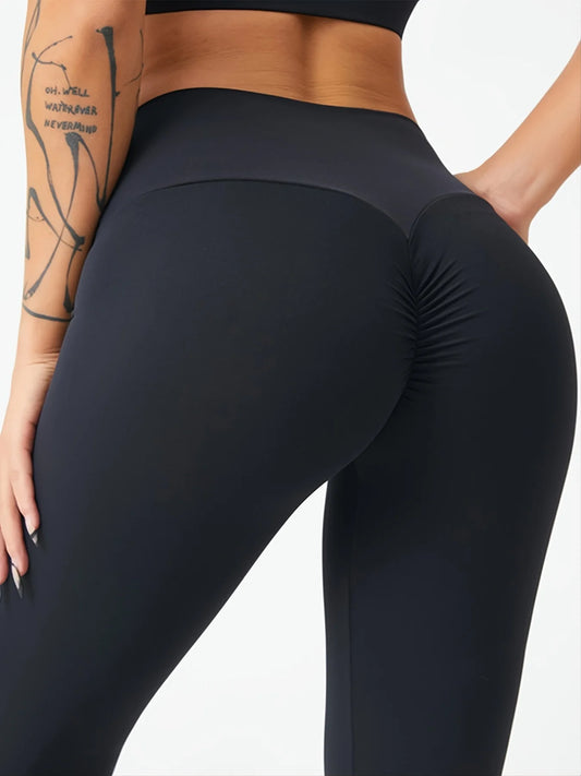 Yoga long pants for women high-waisted quick-drying hip-lifting tight-fitting running exercise outerwear training nude
