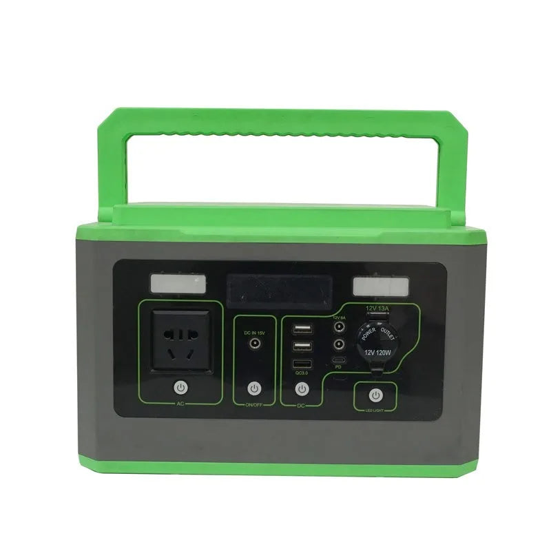 2026 500W Portable Outdoor Emergency Power Station CE Certified Travel Energy Storage Box Household Backup Power Supply