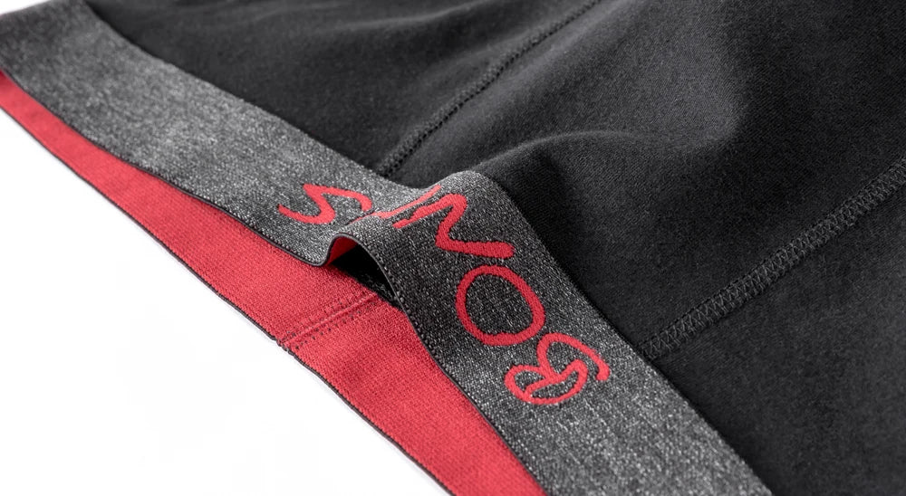 5pcs Men's Panties Cotton Boxer Briefs Letter Elastic Band Men Underpants Classic Solid Color Boxers Underwear For Man BONITOS