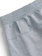 Spring/Autumn High-Quality Men's Sport Pants with Drawstring Cuffs and Zippered Pockets - Solid Color Elasticated Casual Pants