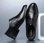 Social Shoe Male Breathable In Summer Official New Pointed Toe Men's Formal Shoes Cheap Liquidation Gentleman Legitimate Leather